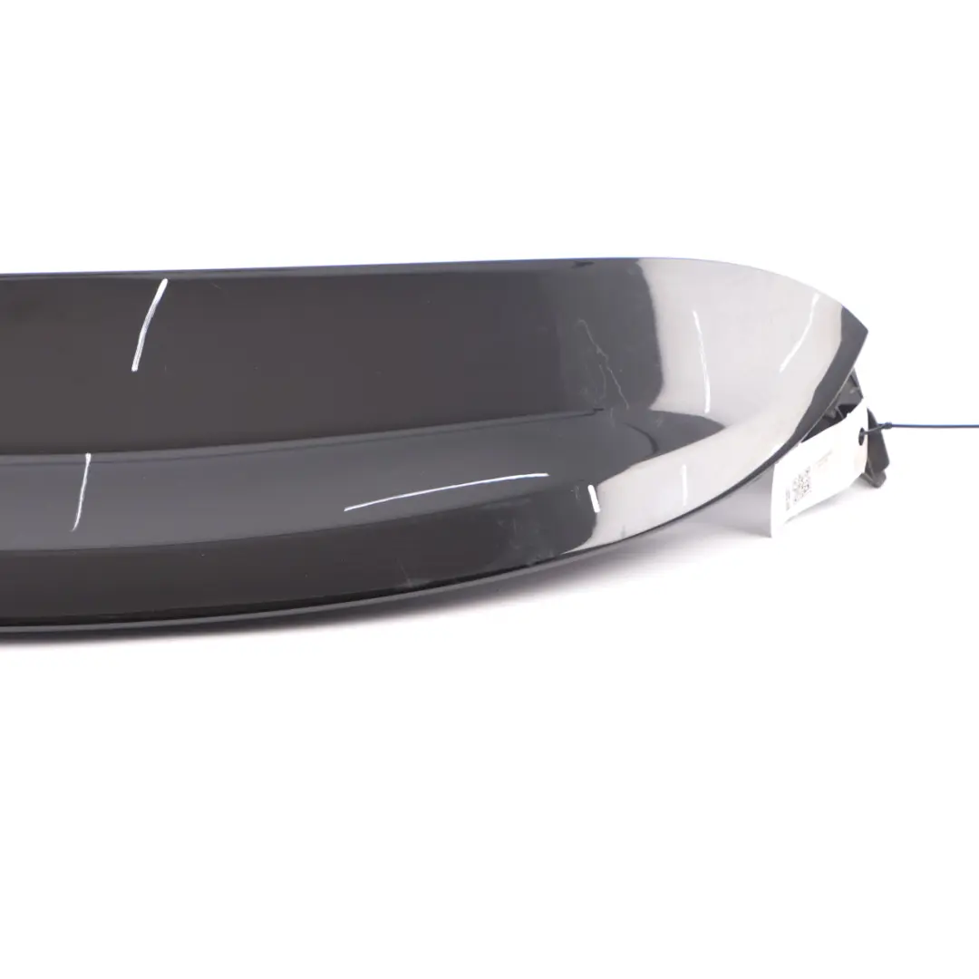 Lower Trim Cover Rear Spoiler Midnight Black Metallic - A94 to Mini Cooper S F55 with Part number 7379604 Mini Cooper S F55 Lower Trim Cover Rear Spoiler Midnight Black Metallic - A94 - SKU 7379604-MNB - Part number 7379604