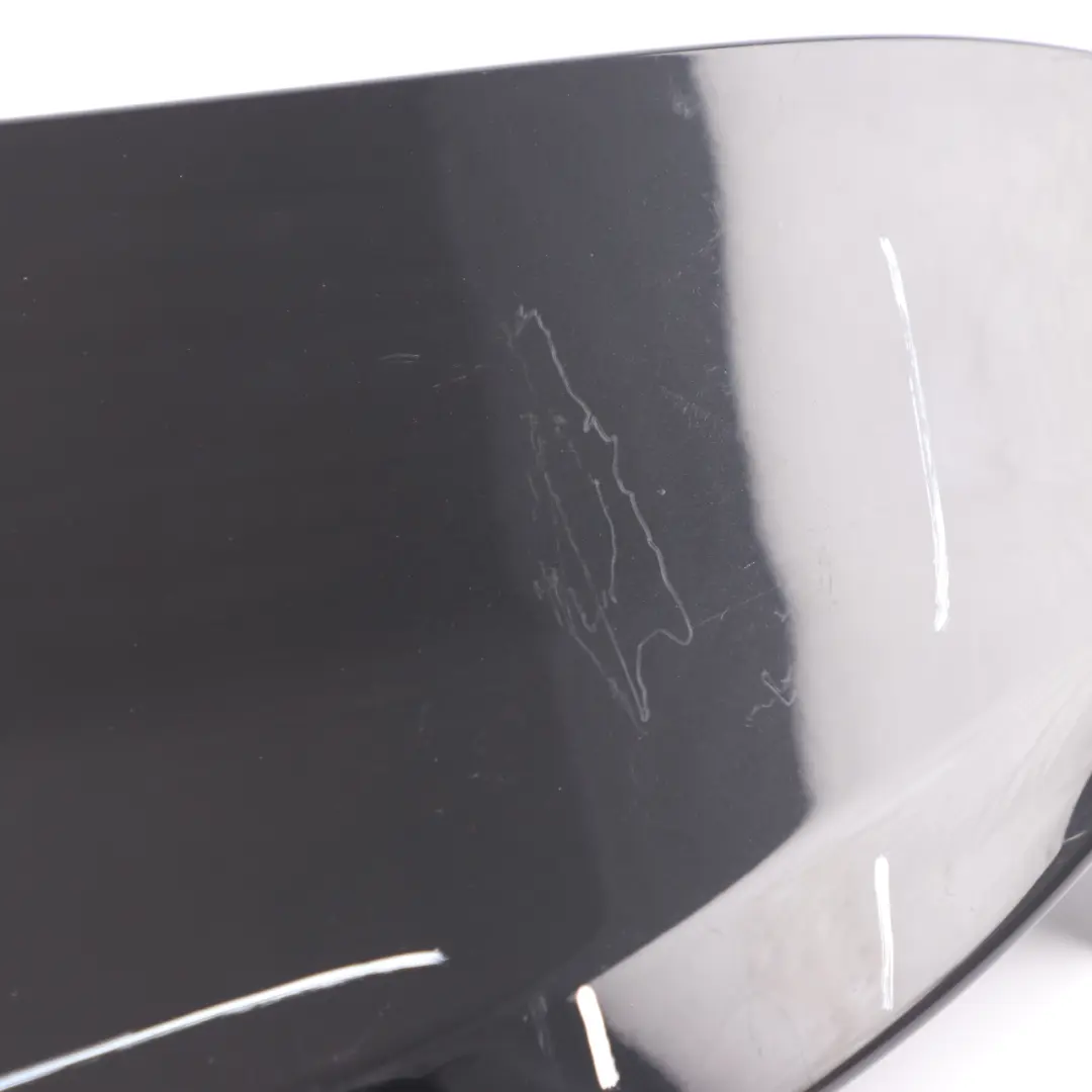 Lower Trim Cover Rear Spoiler Midnight Black Metallic - A94 to Mini Cooper S F55 with Part number 7379604 Mini Cooper S F55 Lower Trim Cover Rear Spoiler Midnight Black Metallic - A94 - SKU 7379604-MNB - Part number 7379604