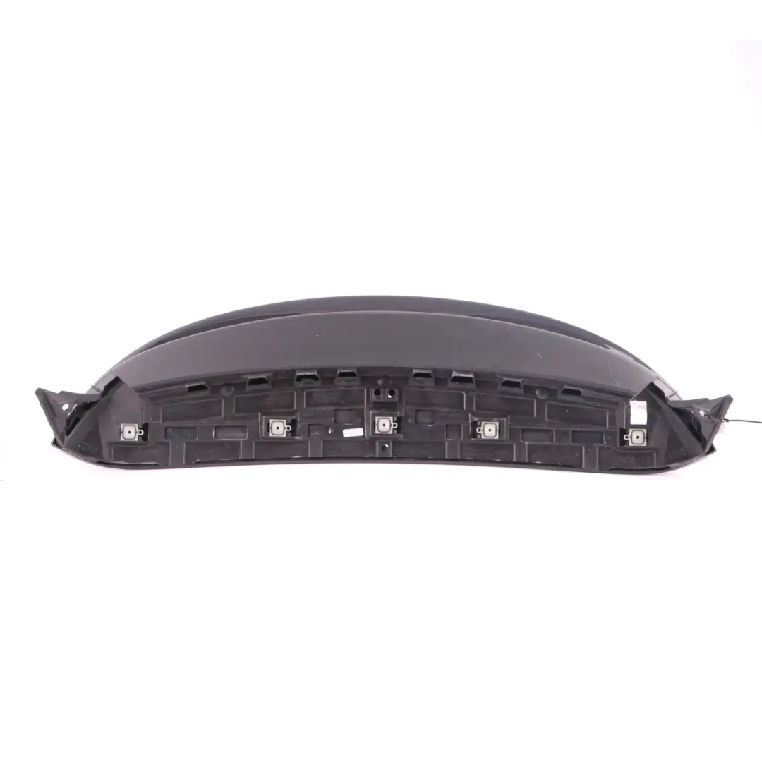 Lower Trim Cover Rear Spoiler Midnight Black Metallic - A94 to Mini Cooper S F55 with Part number 7379604 Mini Cooper S F55 Lower Trim Cover Rear Spoiler Midnight Black Metallic - A94 - SKU 7379604-MNB - Part number 7379604