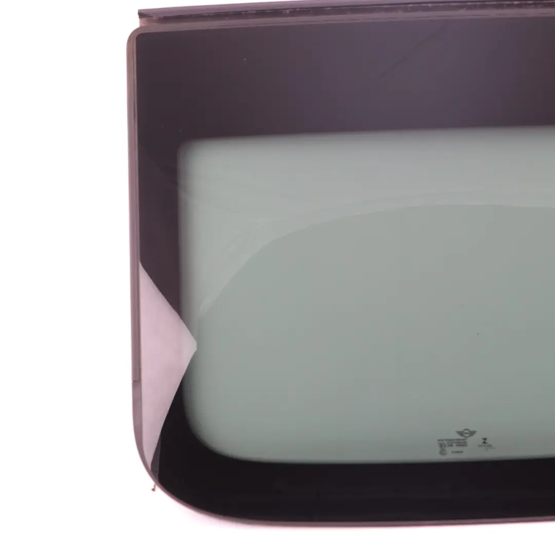 Panoramic Sliding Roof Sunroof Rear Glass Panel AS3 Tinted to Mini F56 with Part number 7379620 Mini F56 Panoramic Sliding Roof Sunroof Rear Glass Panel AS3 Tinted - SKU 7379620 - Part number 7379620