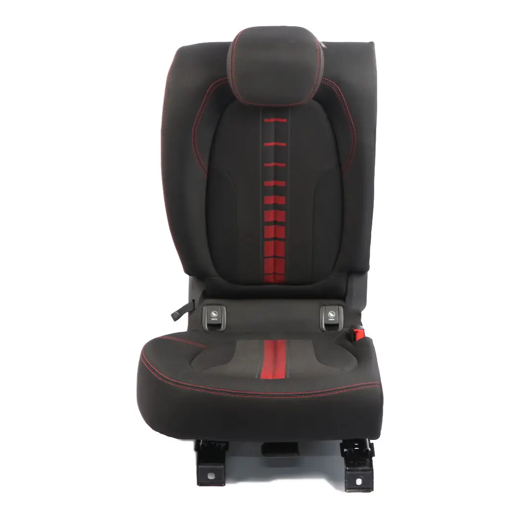 Backrest Right O/S Cloth Fabric Anthracite Red to Rear Seat BMW F45 X1 F48 Cover with Part number 7379970 Rear Seat BMW F45 X1 F48 Cover Backrest Right O/S Cloth Fabric Anthracite Red - SKU 7379970 - Part number 7379970