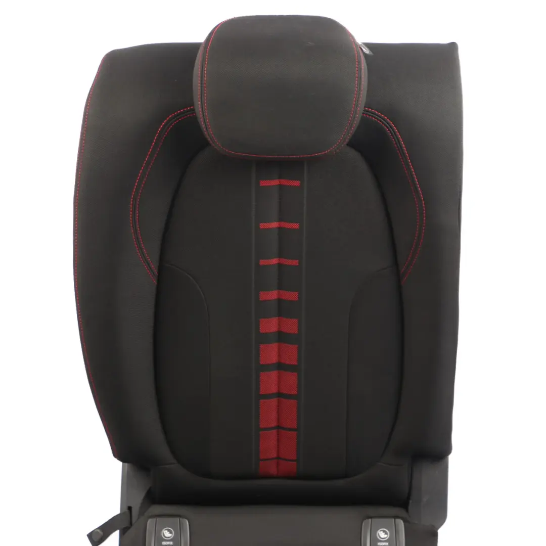 Rear Seat BMW F45 X1 F48 Cover Backrest Right O/S Cloth Fabric Anthracite Red - SKU 7379970 - Part number 7379970