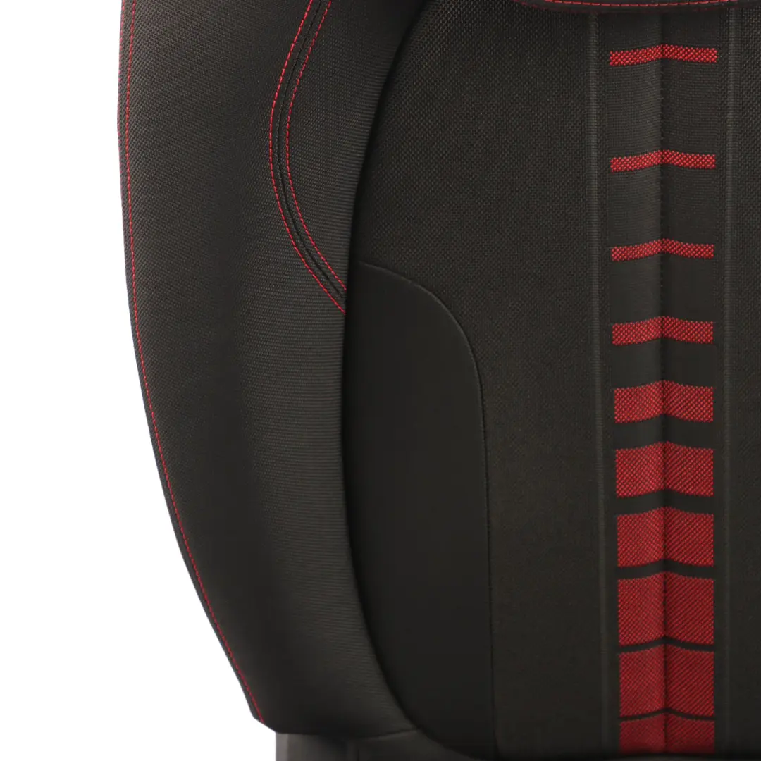 Backrest Right O/S Cloth Fabric Anthracite Red to Rear Seat BMW F45 X1 F48 Cover with Part number 7379970 Rear Seat BMW F45 X1 F48 Cover Backrest Right O/S Cloth Fabric Anthracite Red - SKU 7379970 - Part number 7379970