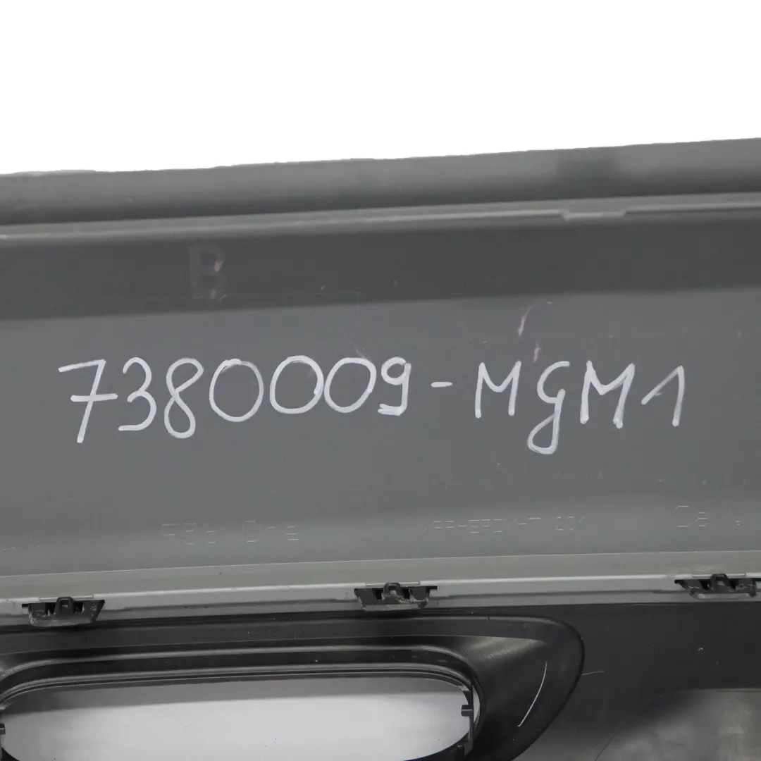 Mini F56 F57 Rear Bumper Trim Panel Moonwalk Grey Metallic - B71 - SKU 7380009-MGM1 - Part number 7380009