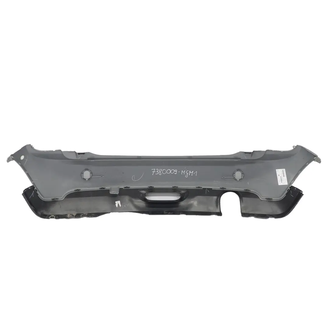 Mini F56 F57 Rear Bumper Trim Panel Moonwalk Grey Metallic - B71 - SKU 7380009-MGM1 - Part number 7380009