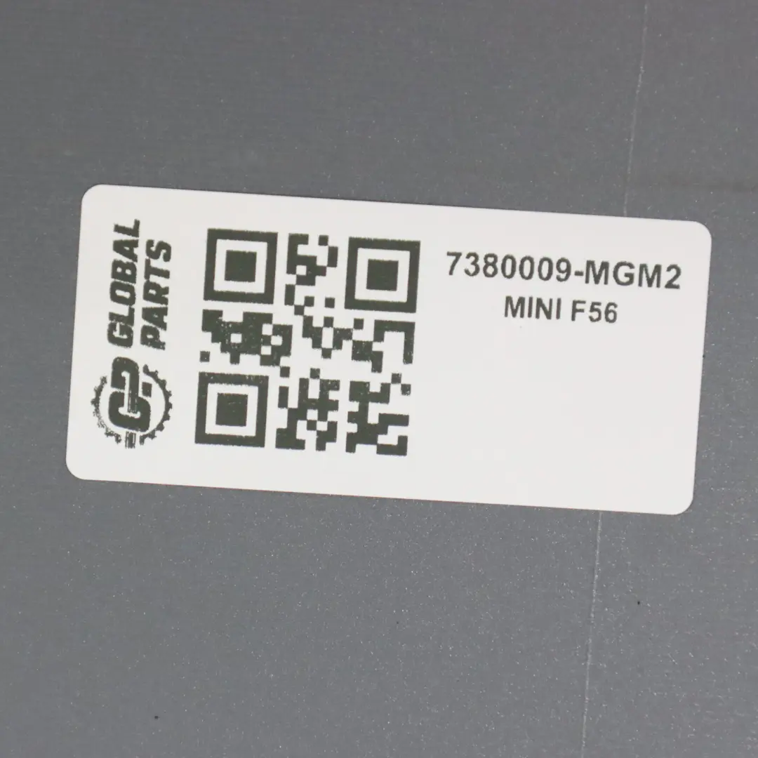 Mini F56 F57 Heckstoßstange komplett Verkleidung Moonwalk Grau Metallic - B71 - SKU 7380009-MGM2 - Teilenummer 7380009