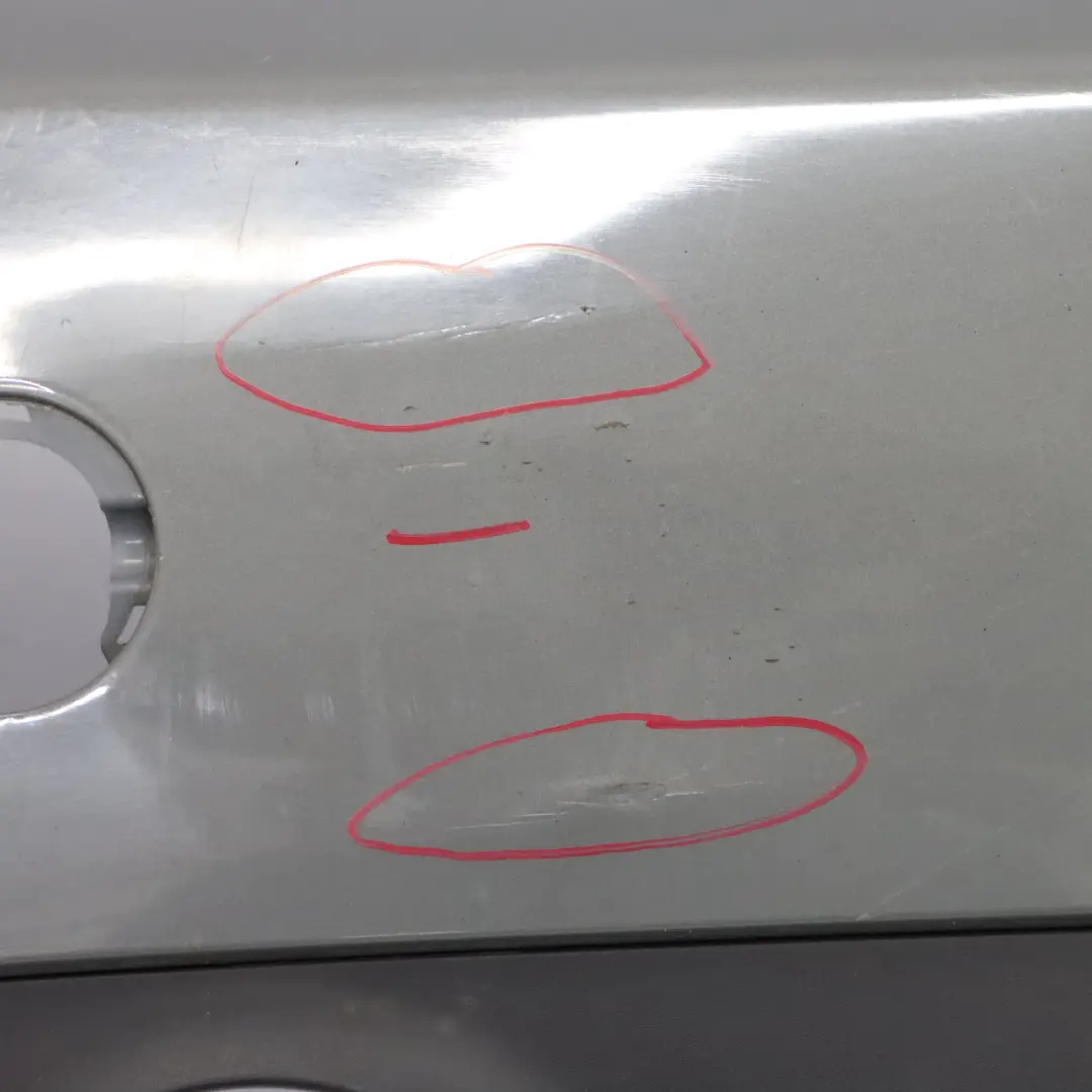 Mini F56 F57 Rear Bumper Complete Trim Panel Moonwalk Grey Metallic - B71 - SKU 7380009-MGM2 - Part number 7380009