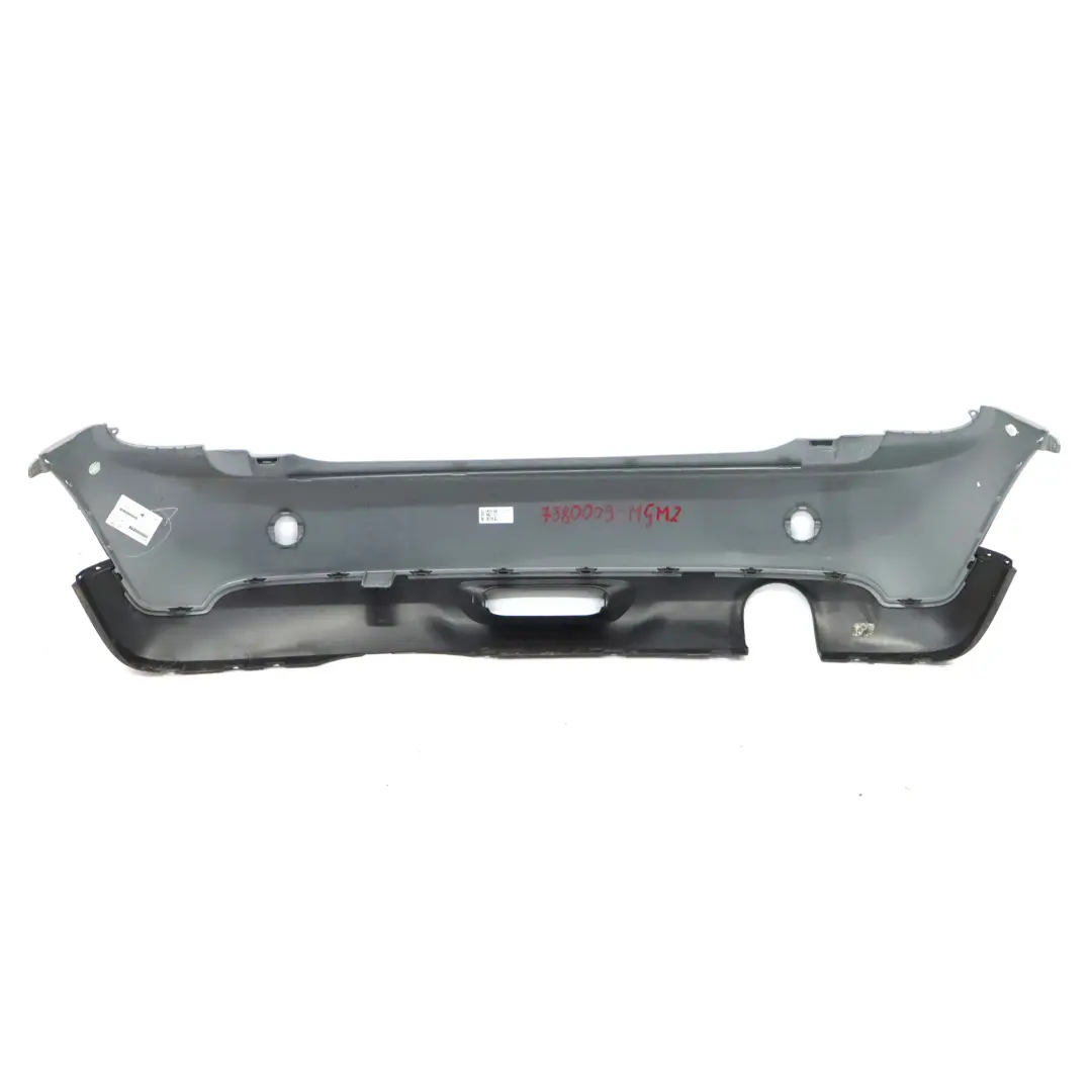 Mini F56 F57 Heckstoßstange komplett Verkleidung Moonwalk Grau Metallic - B71 - SKU 7380009-MGM2 - Teilenummer 7380009