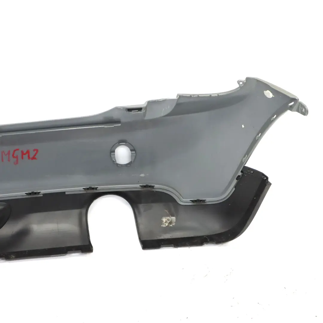 Mini F56 F57 Rear Bumper Complete Trim Panel Moonwalk Grey Metallic - B71 - SKU 7380009-MGM2 - Part number 7380009