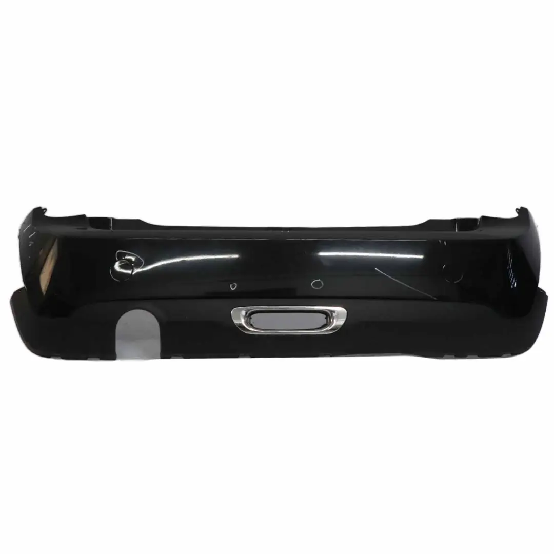 Mini Cooper F56 F57 Rear Bumper Trim Midnight Black Metallic - A94 - SKU 7380009-MNB - Part number 7380035
