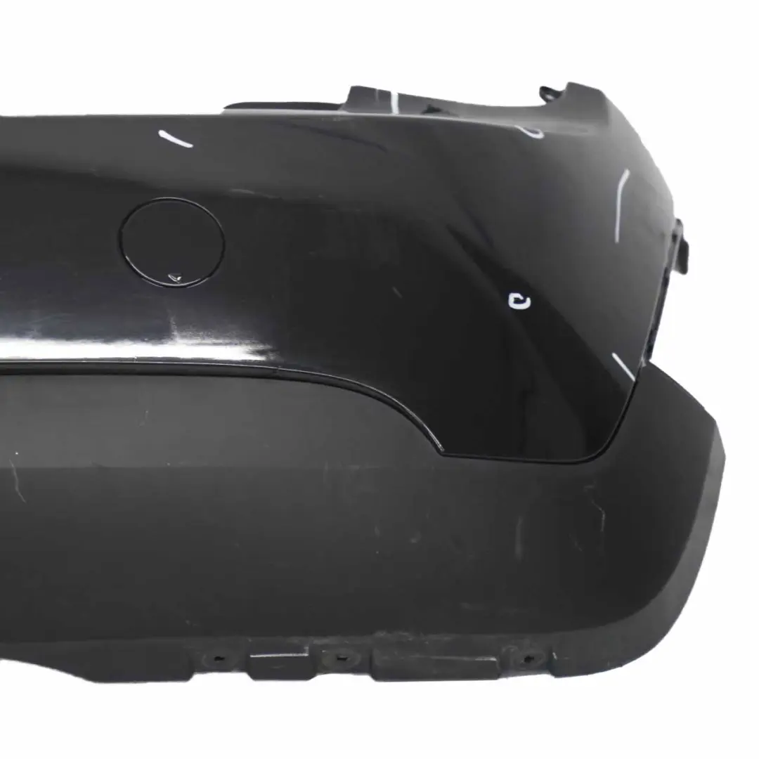 Bumper Rear Trim Panel Complete Midnight Black Metallic - A94 to Mini F56 F57 with Part number 7380009 Mini F56 F57 Bumper Rear Trim Panel Complete Midnight Black Metallic - A94 - SKU 7380009-MNB2 - Part number 7380009