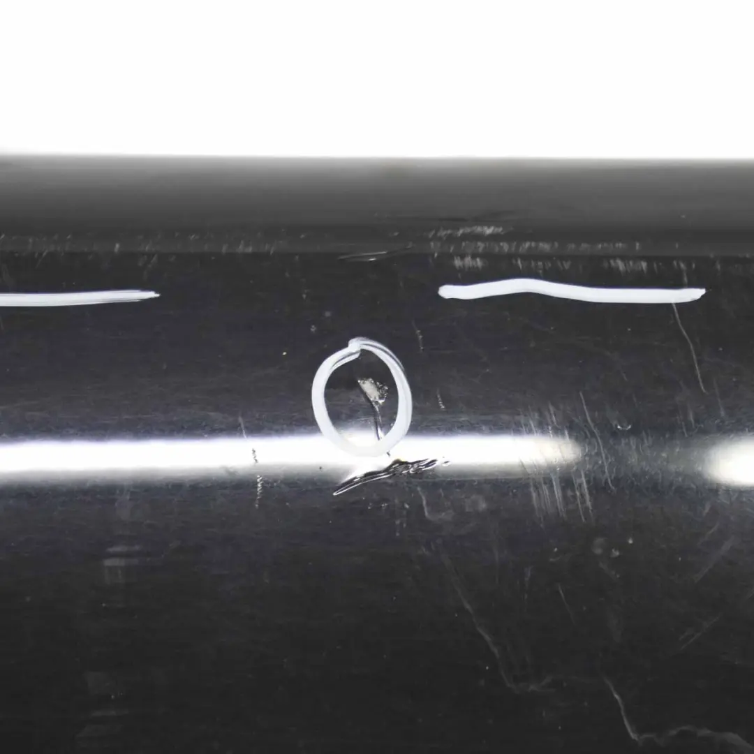 Mini F56 F57 Bumper Rear Trim Panel Complete Midnight Black Metallic - A94 - SKU 7380009-MNB2 - Part number 7380009