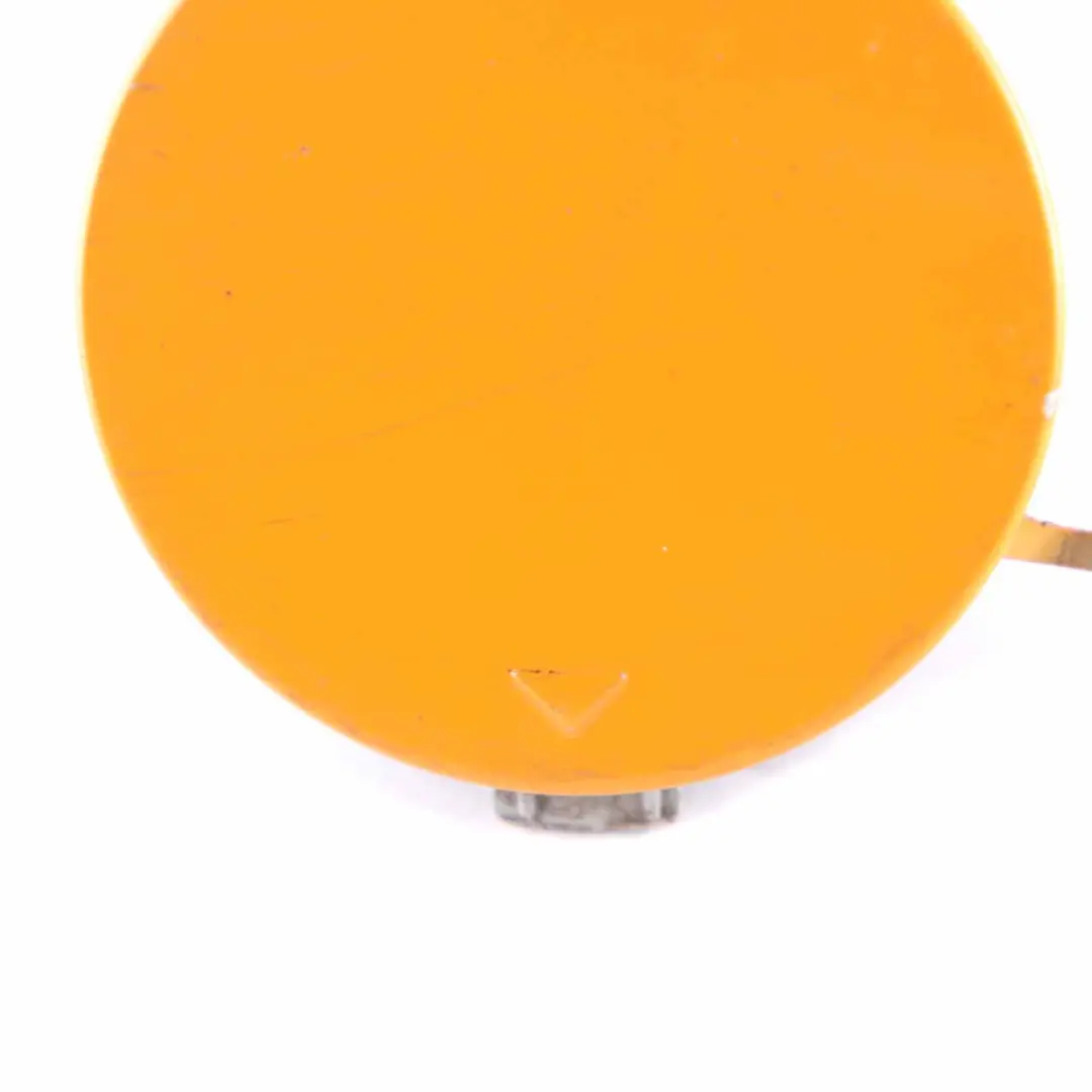 Towing Eye Mini F56 F57 Rear Bumper Cover Flap Left N/S Volcanic Orange 7315503 to with Part number 7380011 Towing Eye Mini F56 F57 Rear Bumper Cover Flap Left N/S Volcanic Orange 7315503 - SKU 7380011-VOR - Part number 7380011