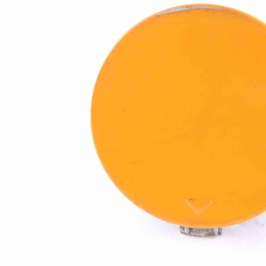 Towing Eye Mini F56 F57 Rear Bumper Cover Flap Left N/S Volcanic Orange 7315503 to with Part number 7380011 Towing Eye Mini F56 F57 Rear Bumper Cover Flap Left N/S Volcanic Orange 7315503 - SKU 7380011-VOR - Part number 7380011