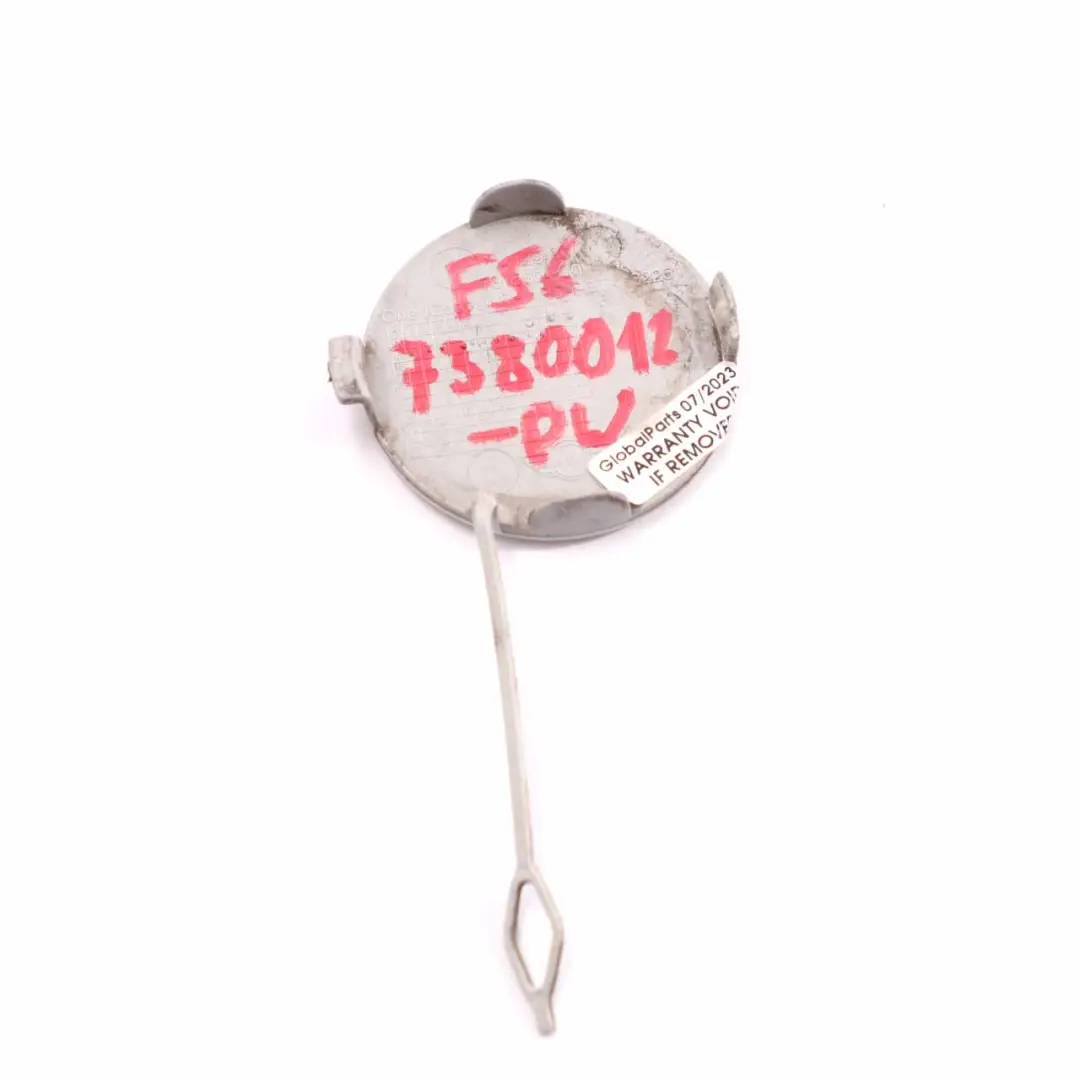 Mini F56 Towing Eye Couvercle pare-chocs arrière droit Poivre blanc 850 7315504 - SKU 7380012-PW - Numéro de pièce 7380012