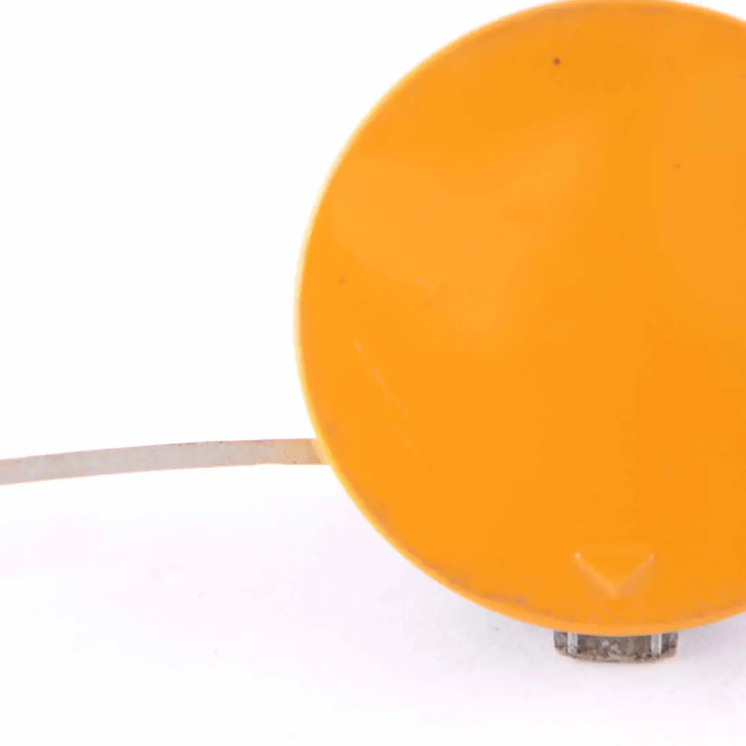 Towing Eye Mini F56 F57 Rear Bumper Cover Flap Right O/S Volcanic Orange 7315504 to with Part number 7380012 Towing Eye Mini F56 F57 Rear Bumper Cover Flap Right O/S Volcanic Orange 7315504 - SKU 7380012-VOR - Part number 7380012