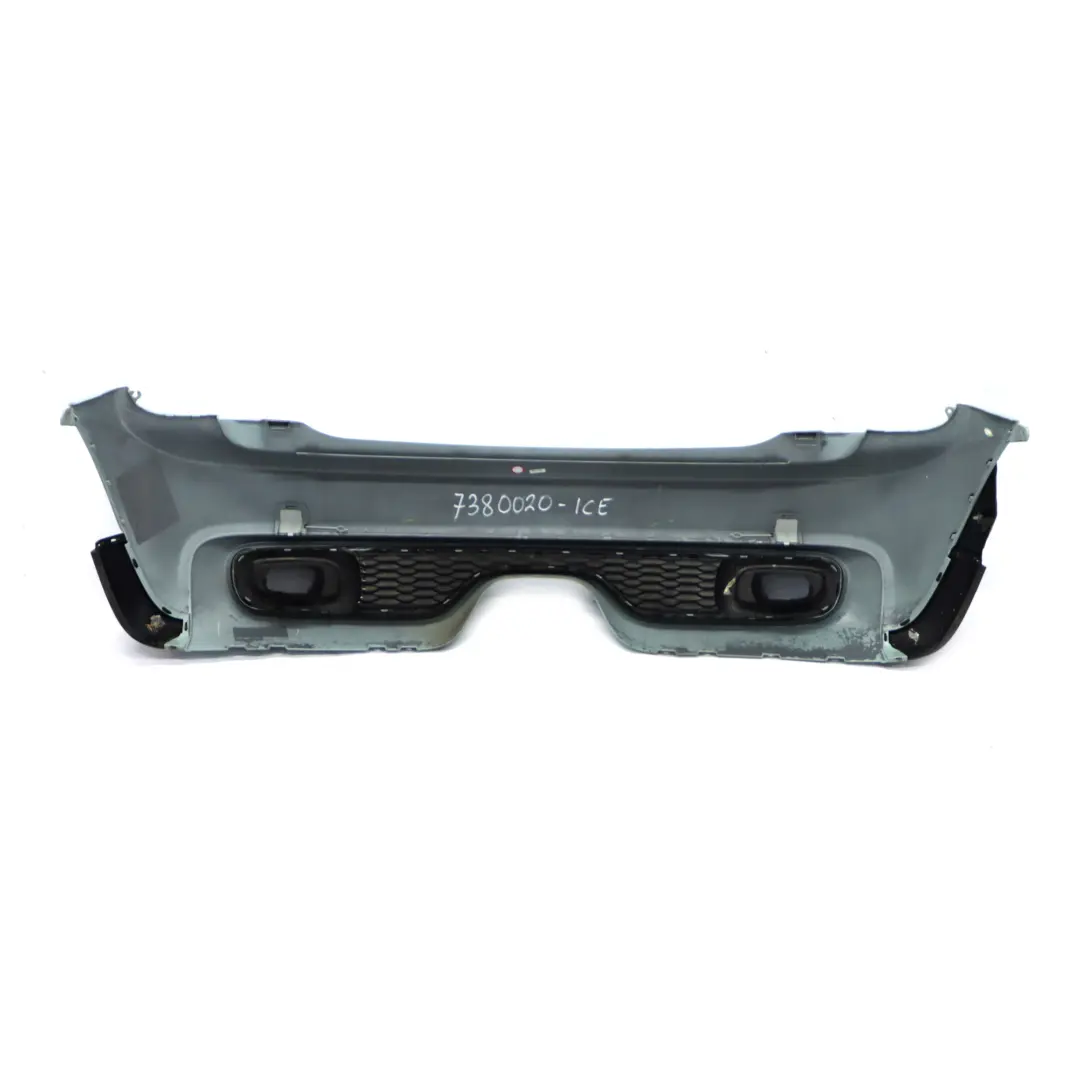 Mini F56 F57 Rear Bumper Cooper S Complete Panel Ice Blue - B28 - SKU 7380020-ICE - Part number 7380020