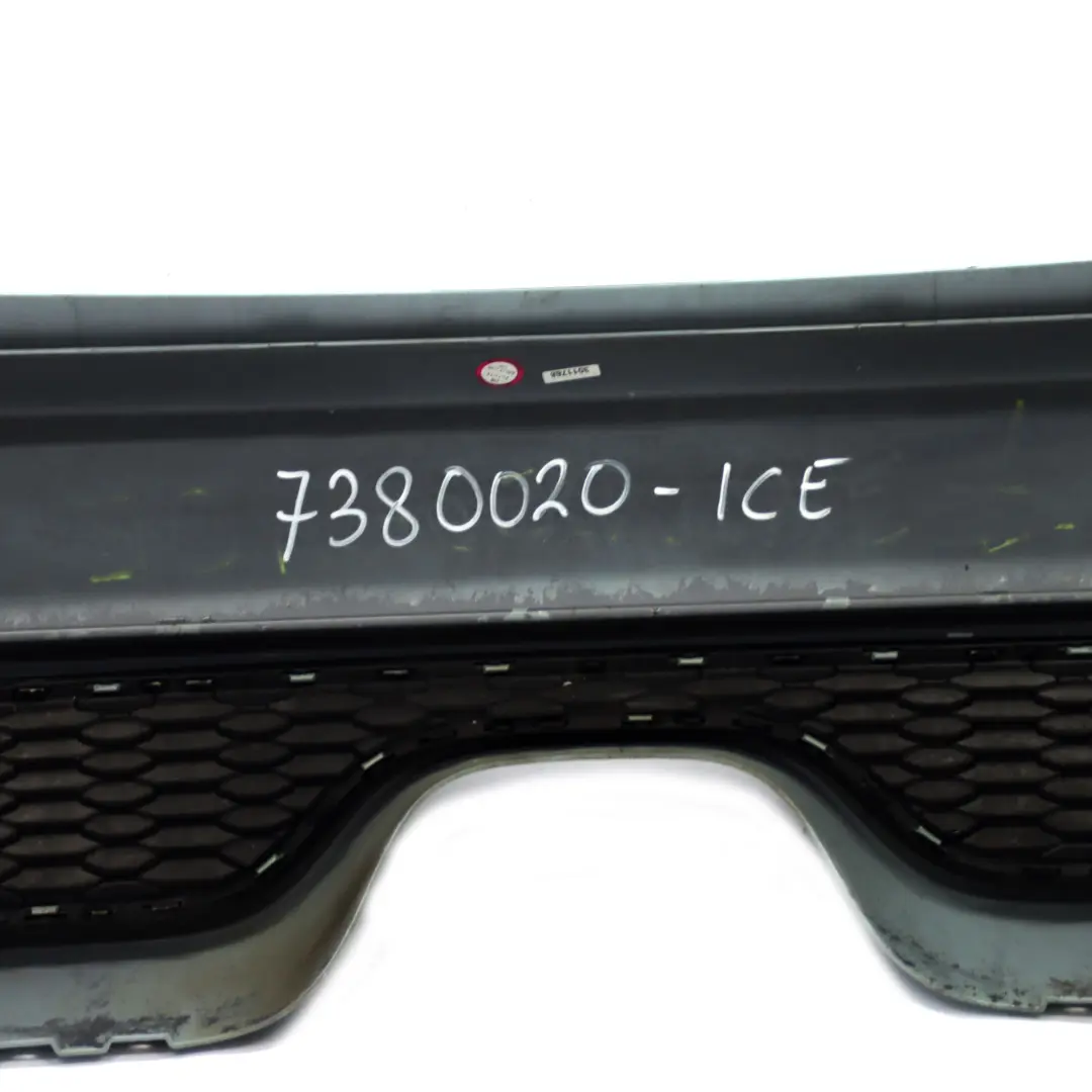 Heckstoßstange Cooper S Komplettverkleidung Ice Blue Blau - B28 für Mini F56 F57 mit Teilenummer 7380020 Mini F56 F57 Heckstoßstange Cooper S Komplettverkleidung Ice Blue Blau - B28 - SKU 7380020-ICE - Teilenummer 7380020