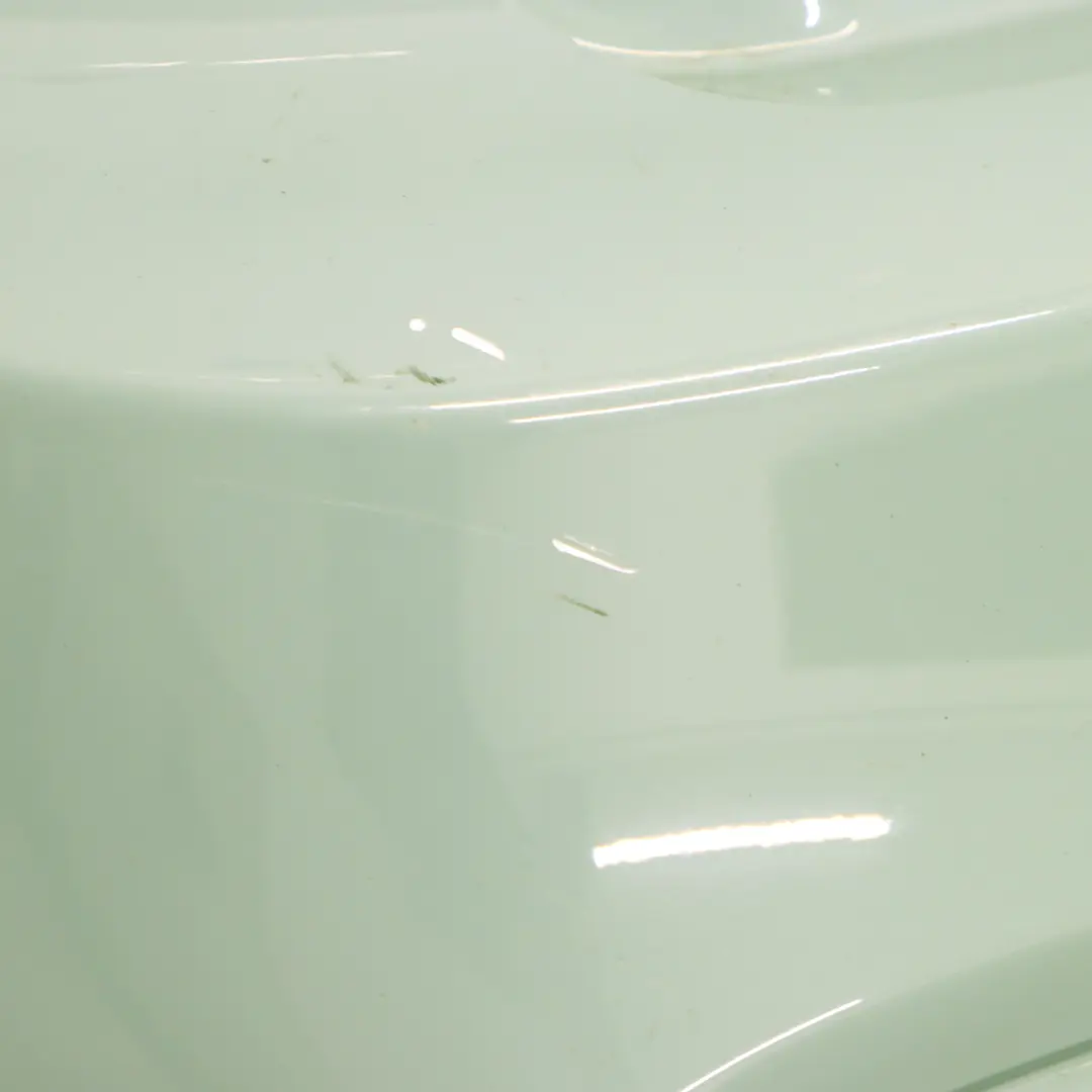 Bumper Cooper S Complete Panel Ice Blue - B28 to Mini F56 F57 Rear with Part number 7380020 Mini F56 F57 Rear Bumper Cooper S Complete Panel Ice Blue - B28 - SKU 7380020-ICE - Part number 7380020