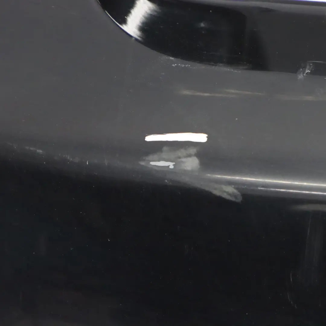 Bumper Cooper S Complete Panel Midnight Black Metallic - A94 to Mini F56 F57 Rear with Part number 7380020 Mini F56 F57 Rear Bumper Cooper S Complete Panel Midnight Black Metallic - A94 - SKU 7380020-MNB1 - Part number 7380020