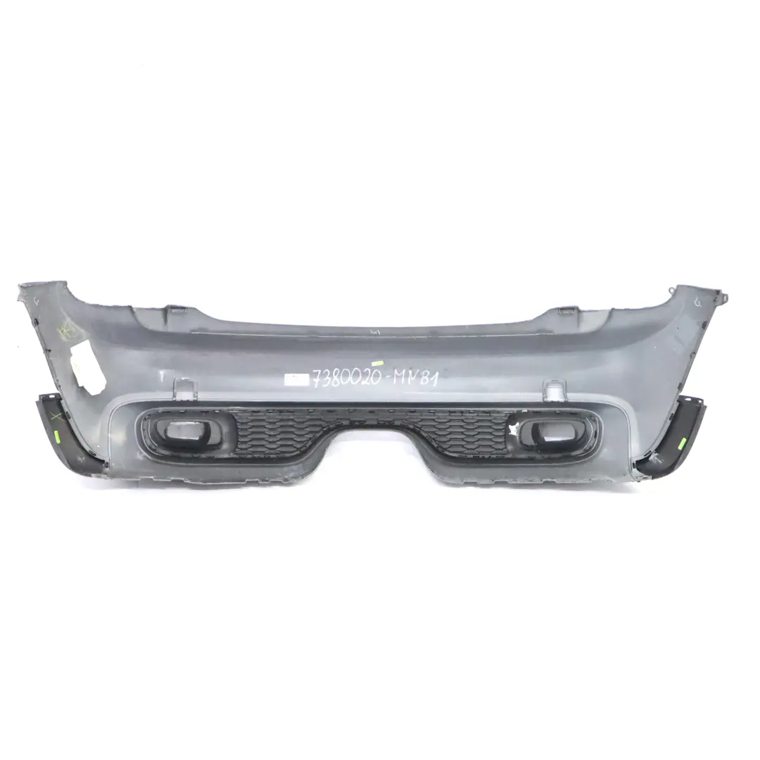 Mini F56 F57 Rear Bumper Cooper S Complete Panel Midnight Black Metallic - A94 - SKU 7380020-MNB1 - Part number 7380020