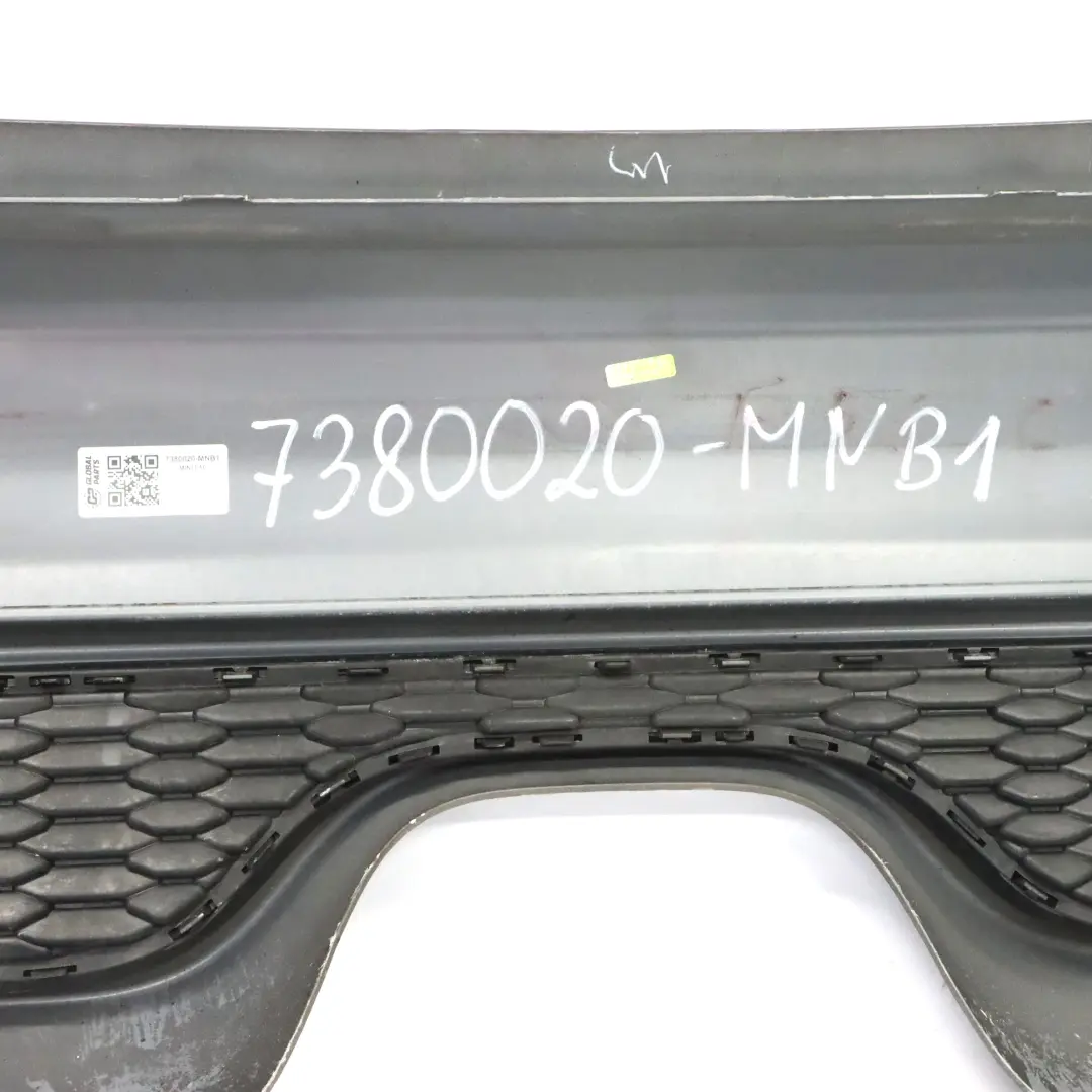 Mini F56 F57 Paraurti posteriore Cooper S Pannello completo Midnight Black - A94 - SKU 7380020-MNB1 - Numero di parte 7380020