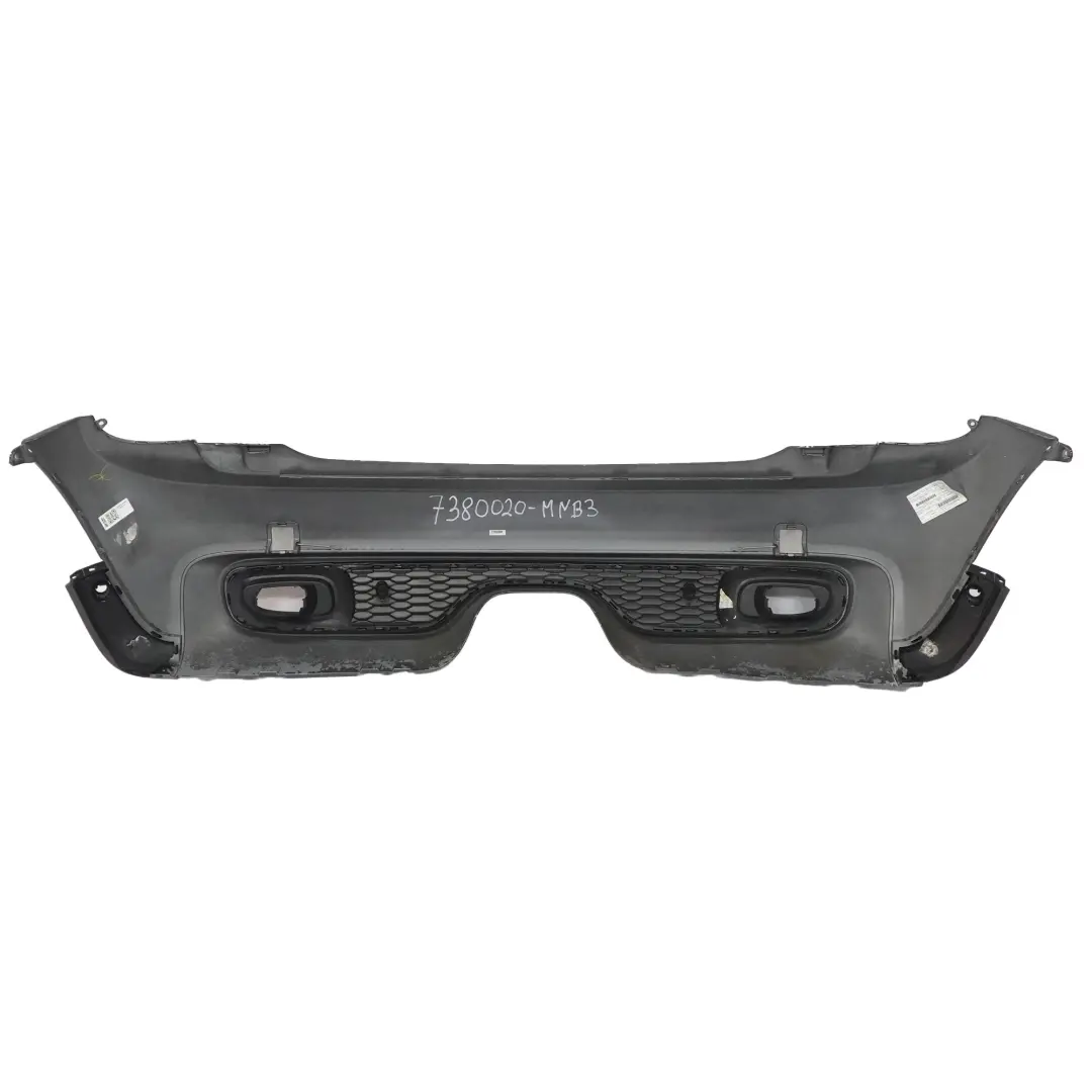 Mini F56 F57 Paraurti posteriore Cooper S Pannello completo Midnight Black - A94 - SKU 7380020-MNB3 - Numero di parte 7380020