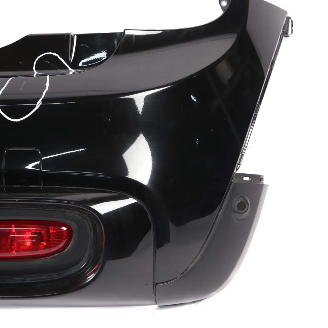 Mini F56 F57 Rear Bumper Cooper S Complete Panel Midnight Black Metallic - A94 - SKU 7380020-MNB - Part number 7380020
