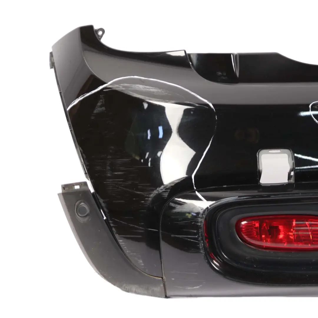 Bumper Cooper S Complete Panel Midnight Black Metallic - A94 to Mini F56 F57 Rear with Part number 7380020 Mini F56 F57 Rear Bumper Cooper S Complete Panel Midnight Black Metallic - A94 - SKU 7380020-MNB - Part number 7380020