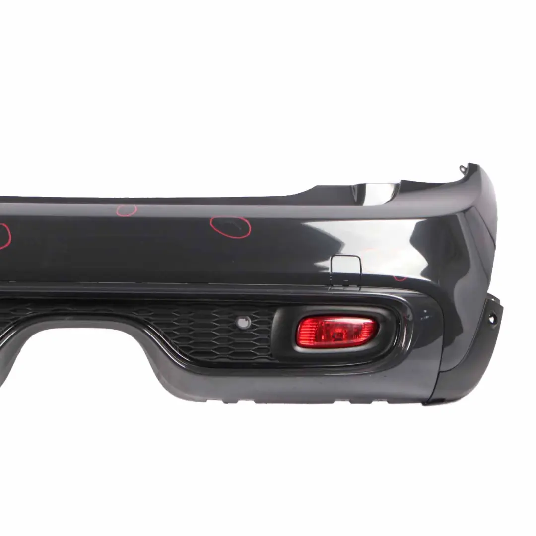 Mini F56 F57 Rear Bumper Cooper S Complete Panel Thunder Grey Metallic - B58 - SKU 7380020-TGM - Part number 7380020