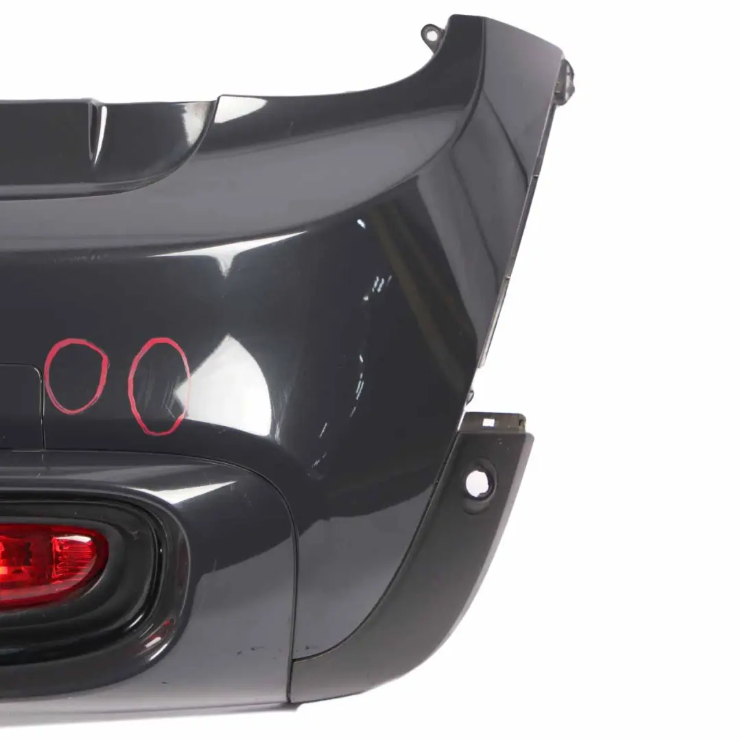 Mini F56 F57 Rear Bumper Cooper S Complete Panel Thunder Grey Metallic - B58 - SKU 7380020-TGM - Part number 7380020