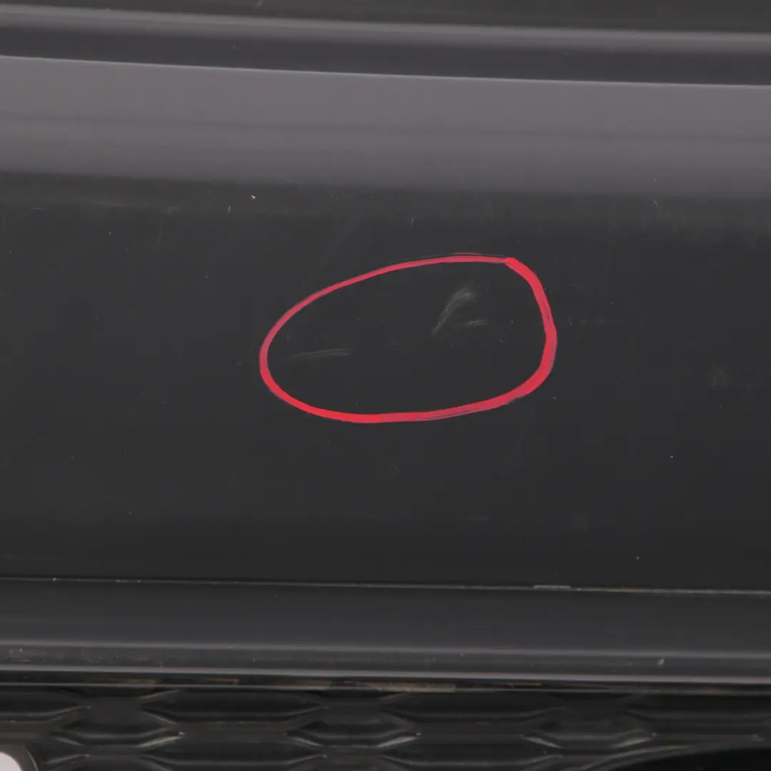 Bumper Cooper S Complete Panel Thunder Grey Metallic - B58 to Mini F56 F57 Rear with Part number 7380020 Mini F56 F57 Rear Bumper Cooper S Complete Panel Thunder Grey Metallic - B58 - SKU 7380020-TGM - Part number 7380020