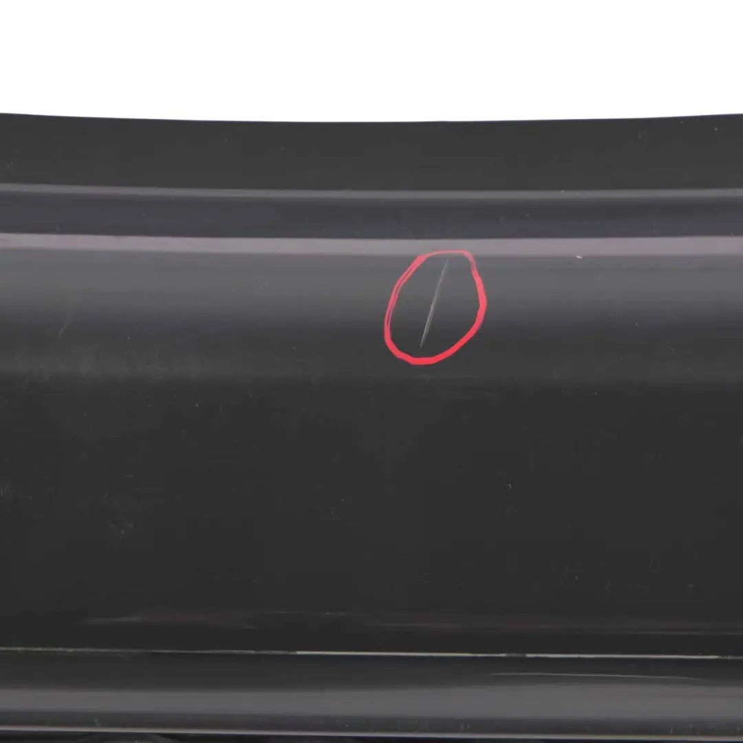 Bumper Cooper S Complete Panel Thunder Grey Metallic - B58 to Mini F56 F57 Rear with Part number 7380020 Mini F56 F57 Rear Bumper Cooper S Complete Panel Thunder Grey Metallic - B58 - SKU 7380020-TGM - Part number 7380020