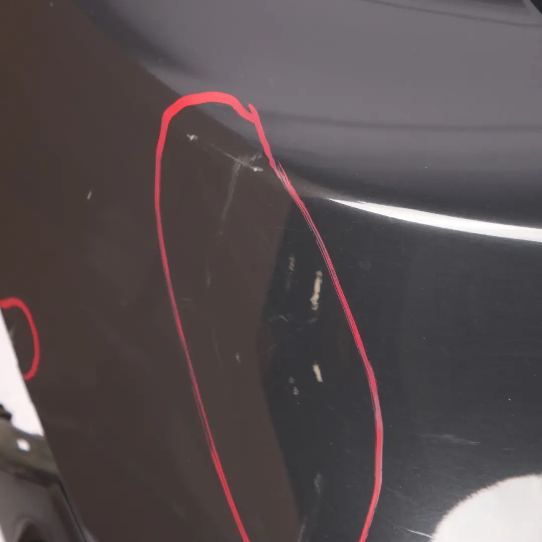 Bumper Cooper S Complete Panel Thunder Grey Metallic - B58 to Mini F56 F57 Rear with Part number 7380020 Mini F56 F57 Rear Bumper Cooper S Complete Panel Thunder Grey Metallic - B58 - SKU 7380020-TGM - Part number 7380020