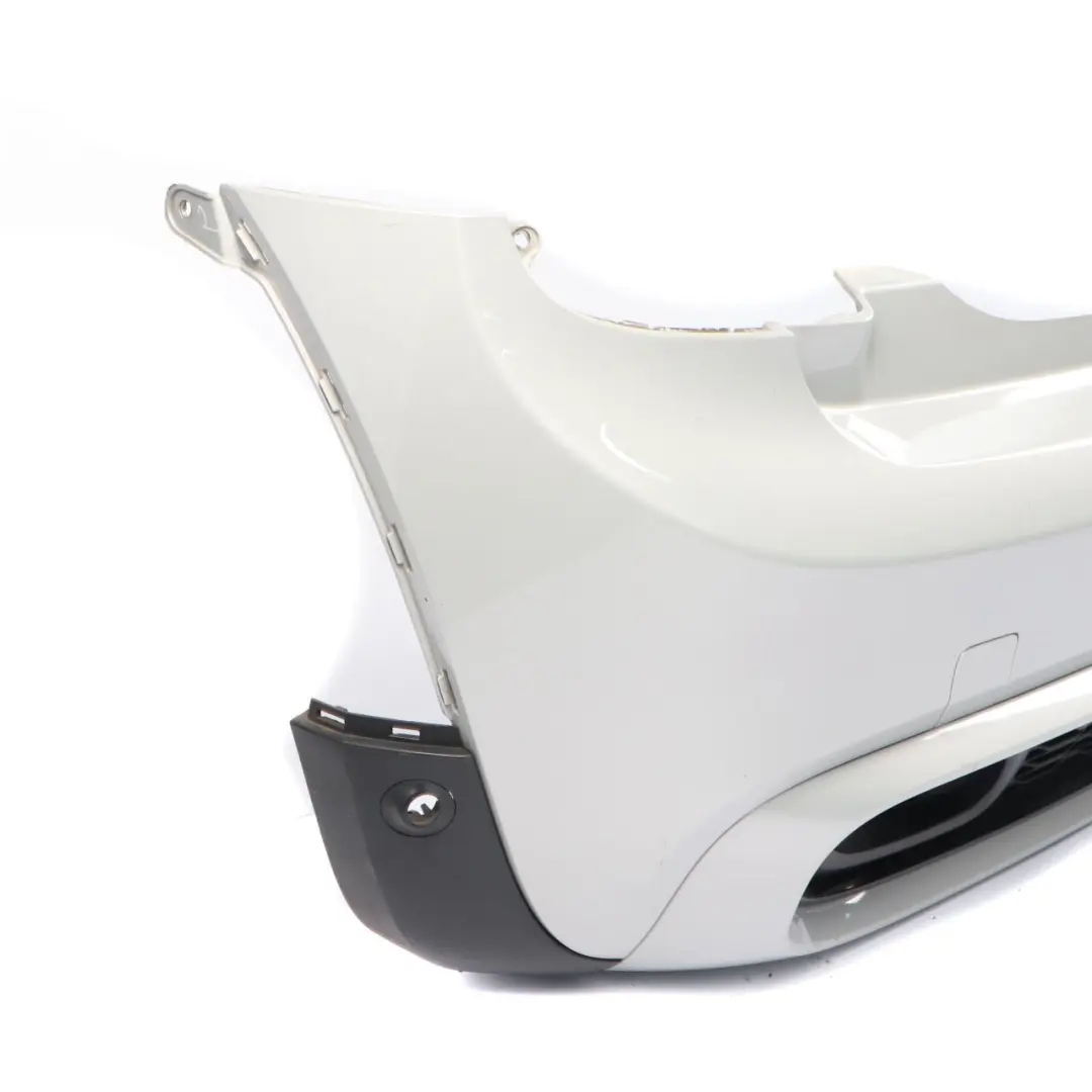 Mini F56 F57 Stoßstange Hinten Cooper S Komplett Weiß Silber Metallic A62 - SKU 7380020-WS1 - Teilenummer 7380020