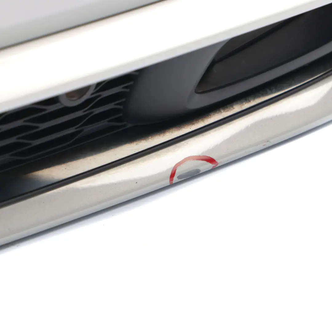 Mini F56 F57 Rear Bumper Cooper S Complete Panel White Silver Metallic - A62 - SKU 7380020-WS1 - Part number 7380020