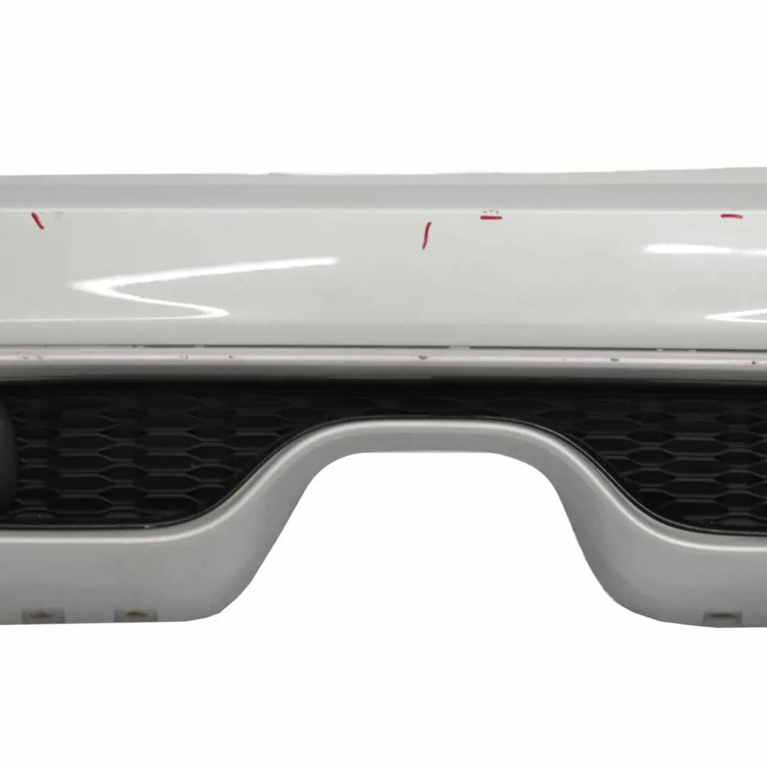 Paraurti posteriore Cooper S Pannello completo Bianco Argento - A62 per Mini F56 F57 con numero di parte 7380020 Mini F56 F57 Paraurti posteriore Cooper S Pannello completo Bianco Argento - A62 - SKU 7380020-WS - Numero di parte 7380020
