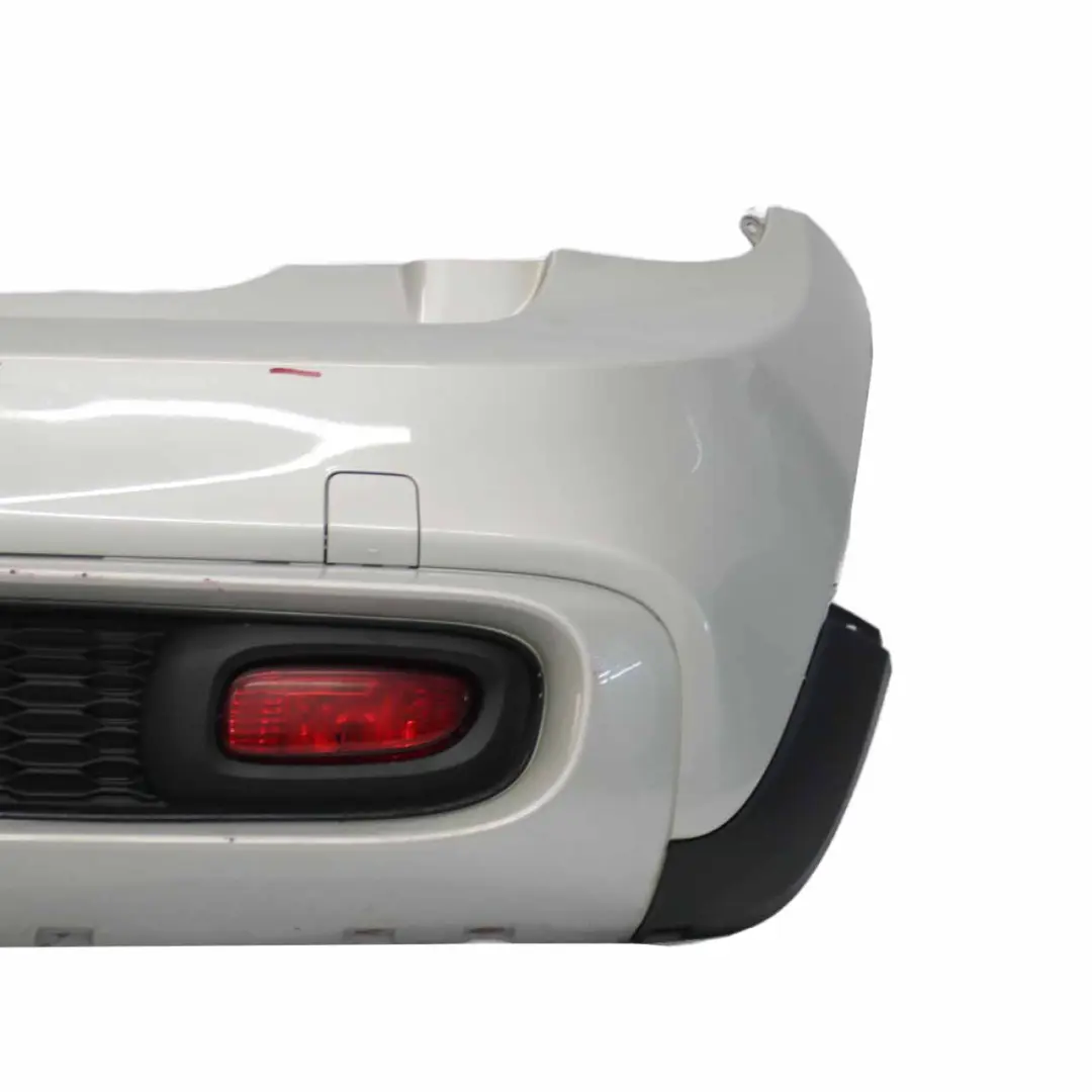 Mini F56 F57 Rear Bumper Cooper S Complete Panel White Silver Metallic - A62 - SKU 7380020-WS - Part number 7380020