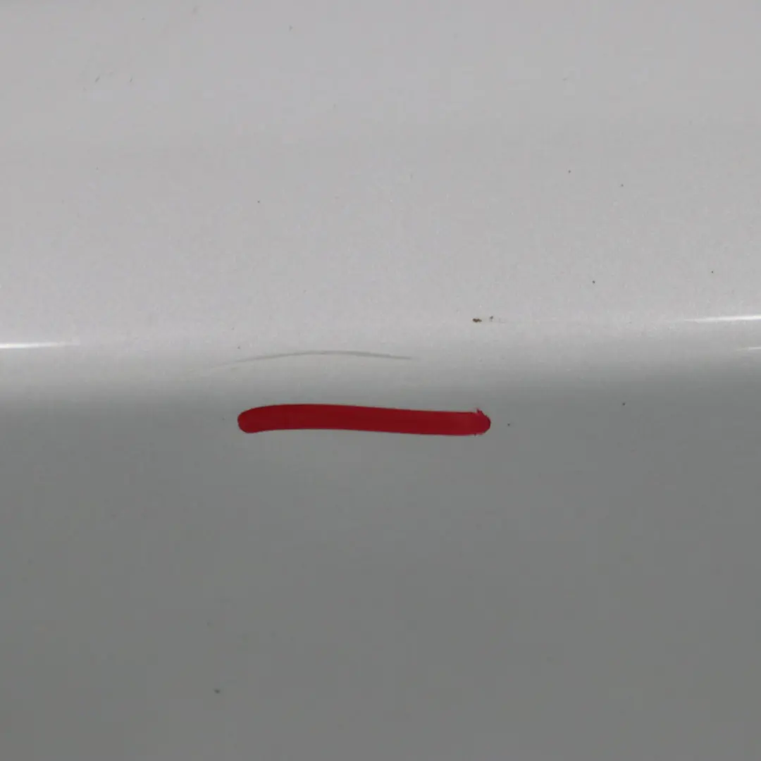 Mini F56 F57 Rear Bumper Cooper S Complete Panel White Silver Metallic - A62 - SKU 7380020-WS - Part number 7380020