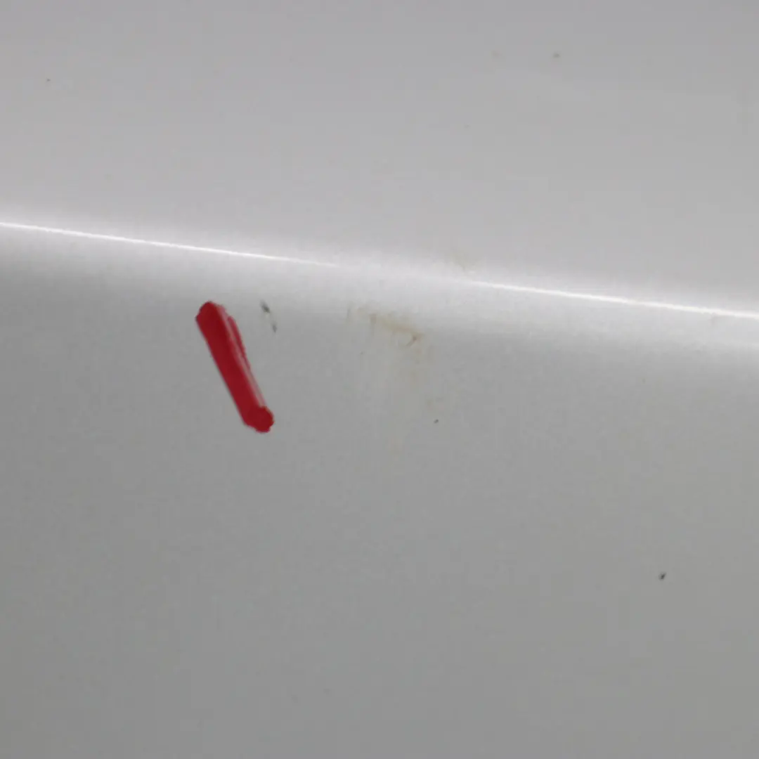 Bumper Cooper S Complete Panel White Silver Metallic - A62 to Mini F56 F57 Rear with Part number 7380020 Mini F56 F57 Rear Bumper Cooper S Complete Panel White Silver Metallic - A62 - SKU 7380020-WS - Part number 7380020