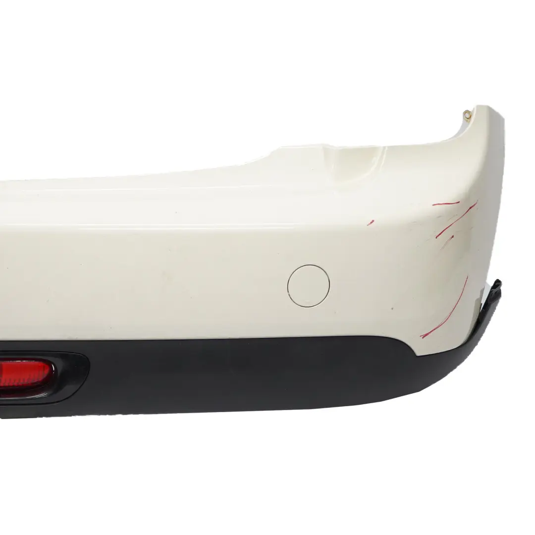 Bumper Mini F55 Complete Trim Panel Cover Pepper White - 850 to Rear with Part number 7380023 Rear Bumper Mini F55 Complete Trim Panel Cover Pepper White - 850 - SKU 7380023-PW1 - Part number 7380023