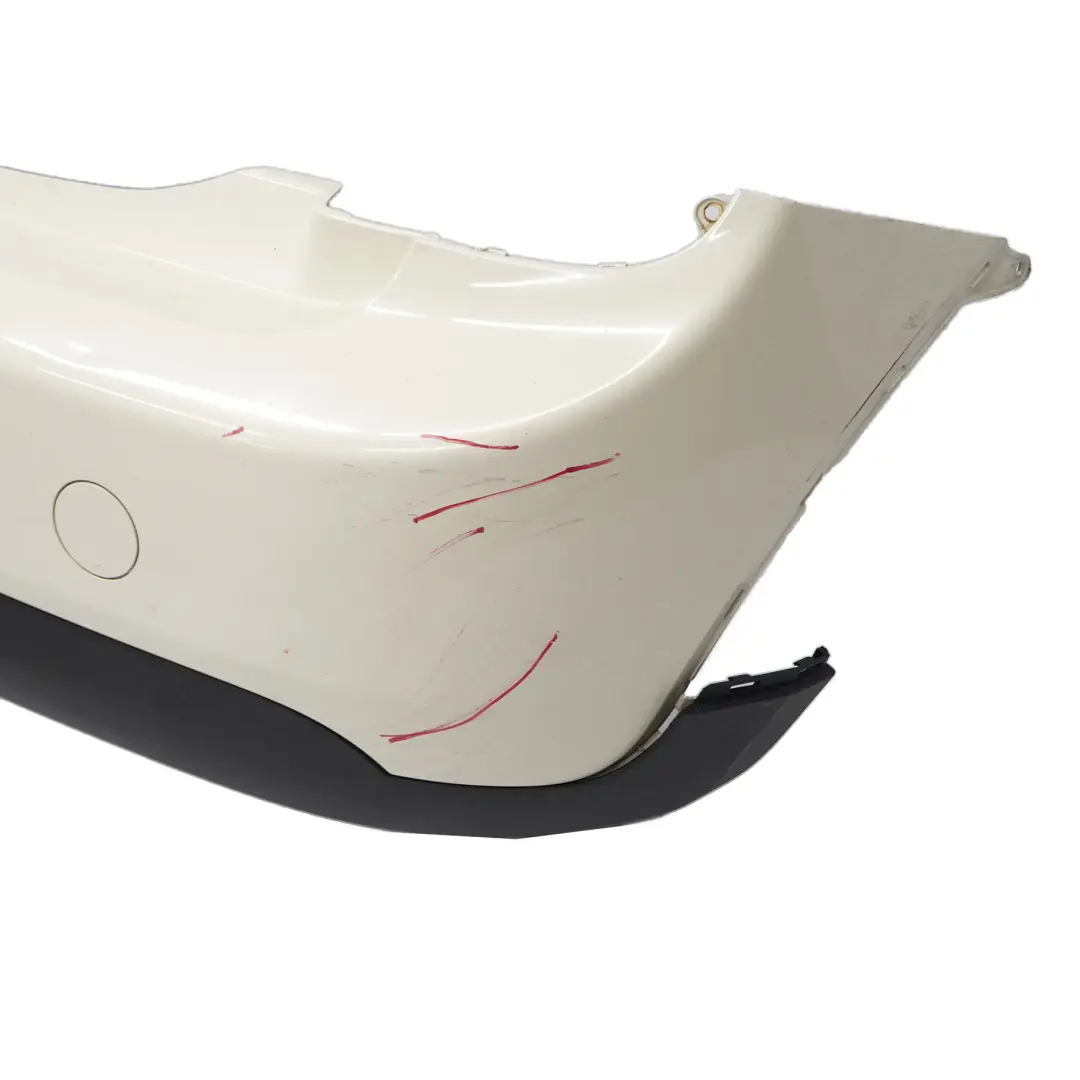 Mini Cooper F55 Stossfänger Hinten Pepper White Weiss - 850 - SKU 7380023-PW1 - Teilenummer 7380023