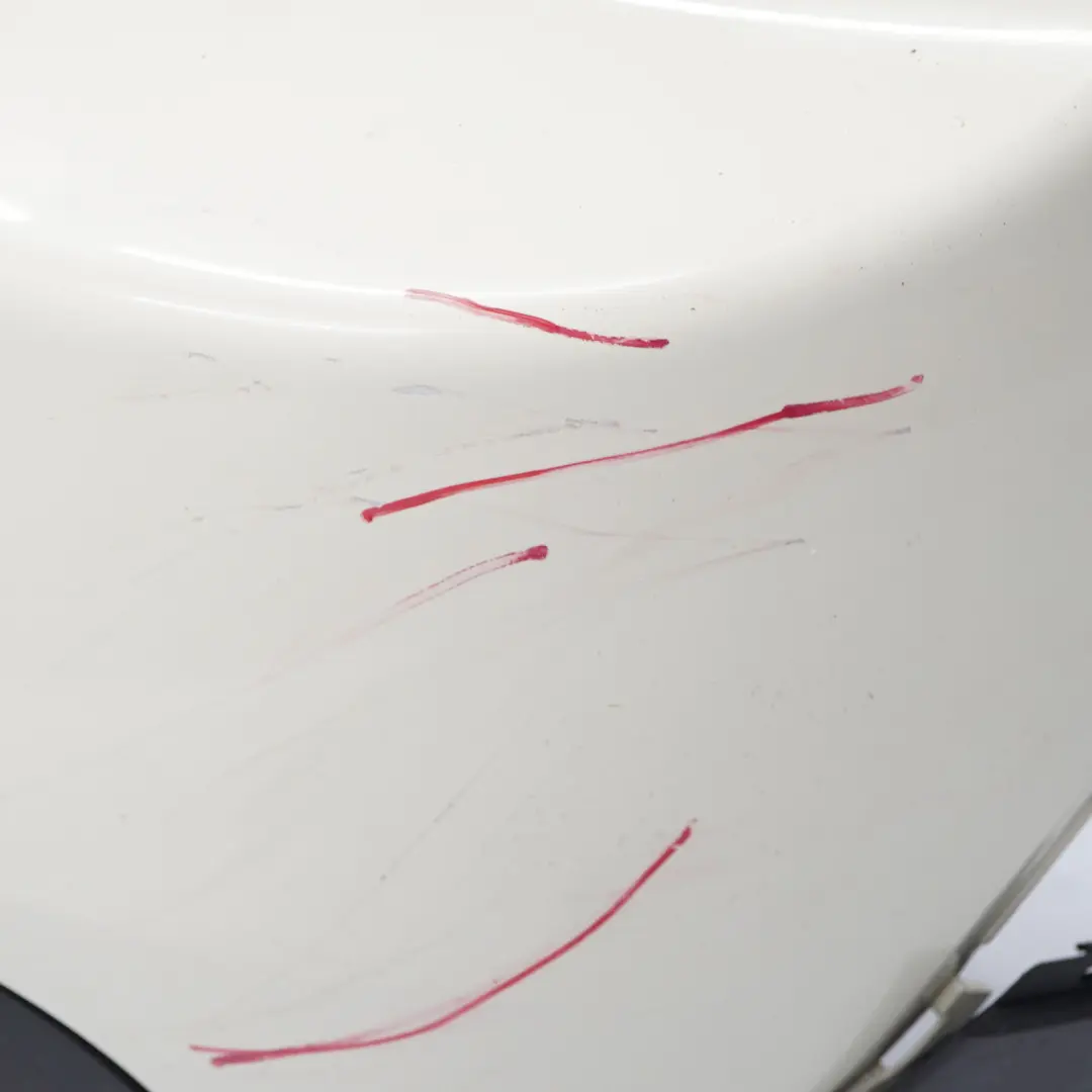 Bumper Mini F55 Complete Trim Panel Cover Pepper White - 850 to Rear with Part number 7380023 Rear Bumper Mini F55 Complete Trim Panel Cover Pepper White - 850 - SKU 7380023-PW1 - Part number 7380023