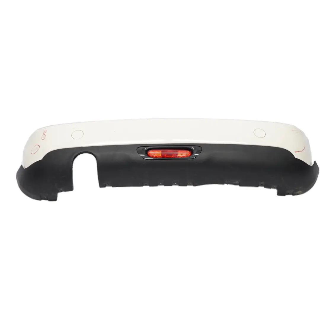 Bumper Mini F55 Complete Trim Panel Cover Pepper White - 850 to Rear with Part number 7380023 Rear Bumper Mini F55 Complete Trim Panel Cover Pepper White - 850 - SKU 7380023-PW1 - Part number 7380023