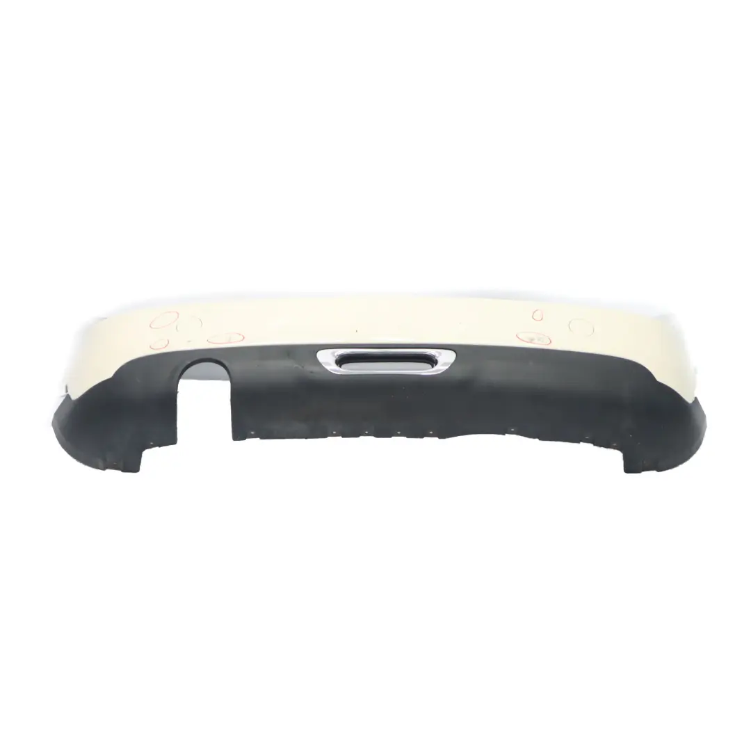 Rear Bumper Mini F55 Complete Trim Panel Cover Pepper White - 850 - SKU 7380023-PW2 - Part number 7380023