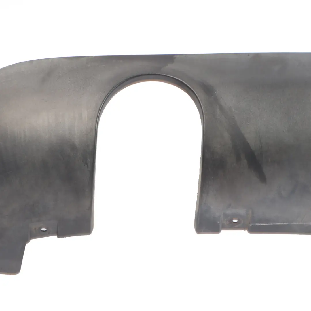 Mini F55 Rear Bumper Lower Spoiler Centre Diffuser Black Band - SKU 7380028 - Part number 7380028