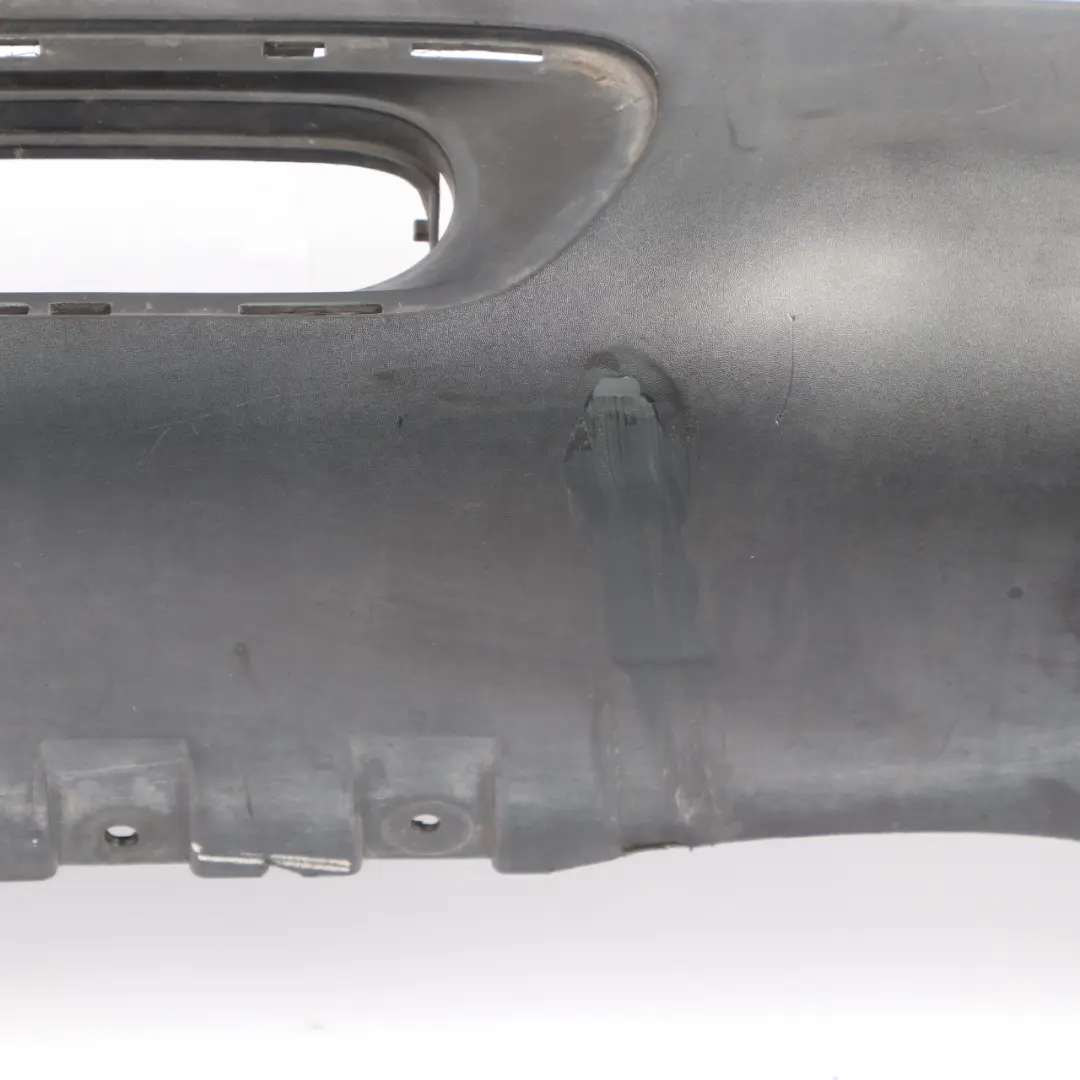 Mini F55 Rear Bumper Lower Spoiler Centre Diffuser Black Band - SKU 7380028 - Part number 7380028