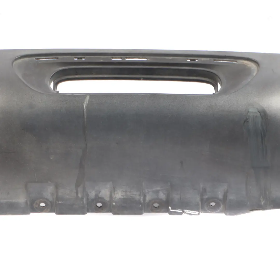 Mini F55 Rear Bumper Lower Spoiler Centre Diffuser Black Band - SKU 7380028 - Part number 7380028