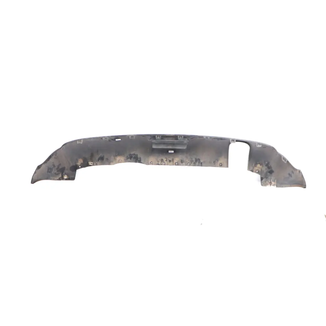 Mini F55 Rear Bumper Lower Spoiler Centre Diffuser Black Band - SKU 7380028 - Part number 7380028