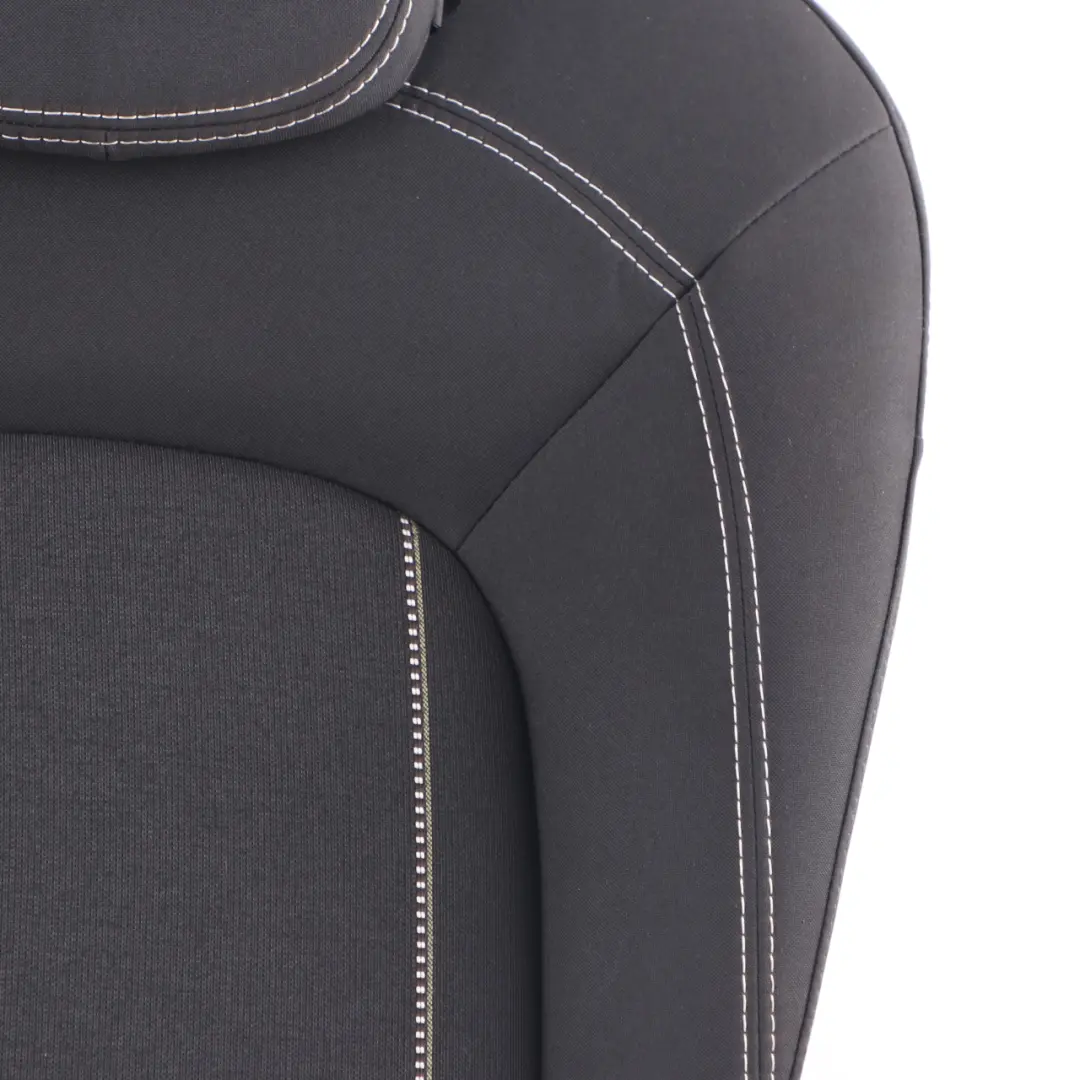  Sitzlehne Mini F55 Hinten Links Sitzlehne Abdeckung Stoff Stoff Carbon Schwarz - SKU 7380337 - Teilenummer 7380337